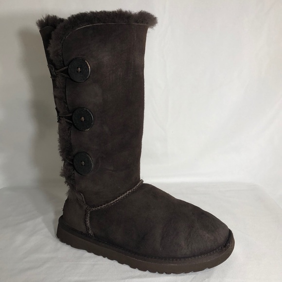 UGG Bailey Button Triplet II Winter Boots - Picture 2 of 6